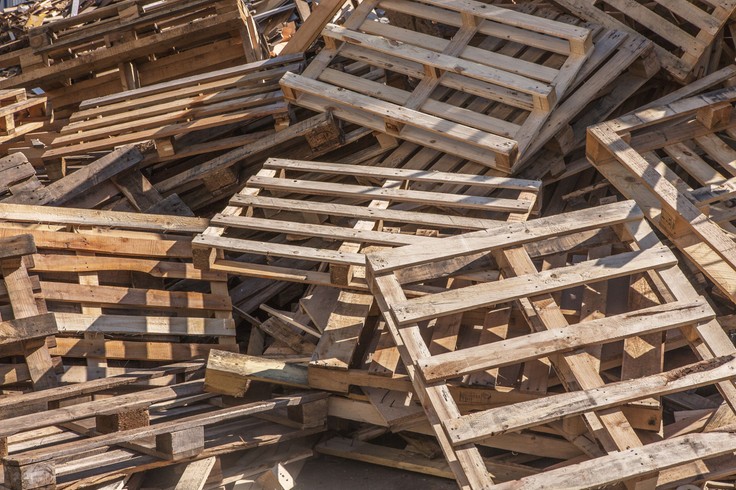 Holz-Paletten